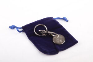 a picture of the high school of Dundees token keyring