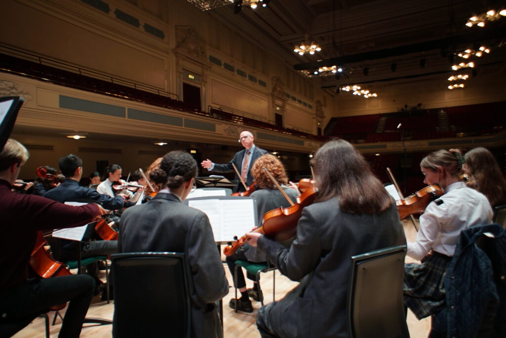 High School of Dundee orchestra